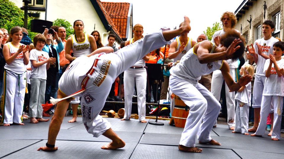 Which side-events will you join? Capoeira!  
