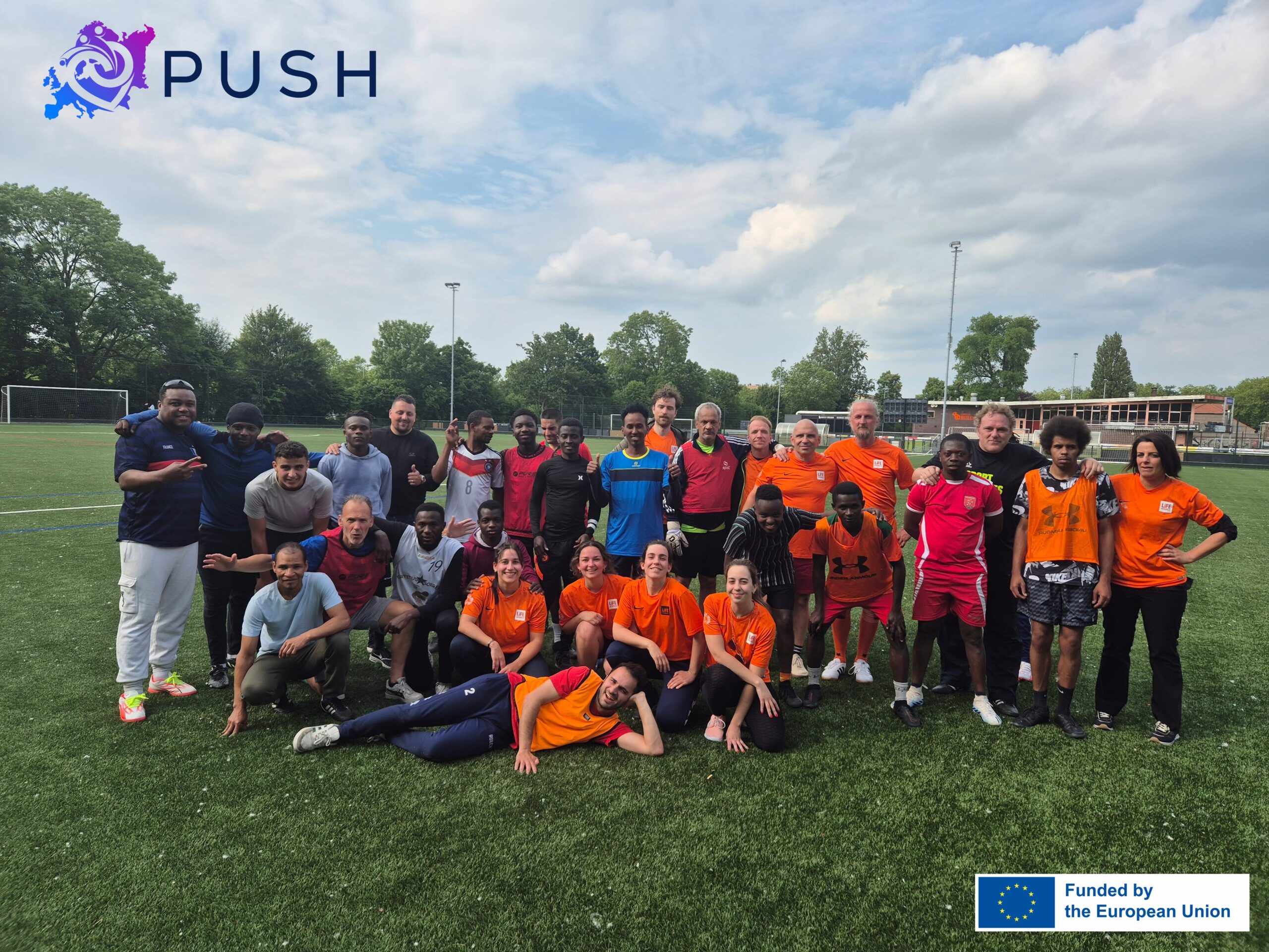 PUSH (Promoting Unity through Sport for Homeless) Project: bezoek in Nederland!